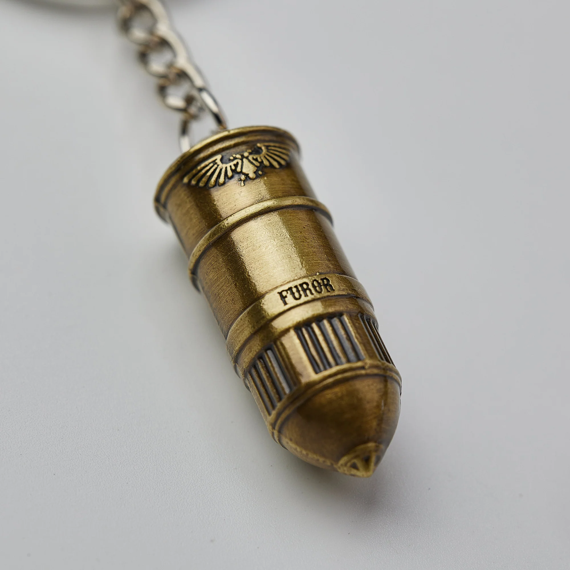 Warhammer Space Marine Bolt Round Keychain bolter bullet - Image 3