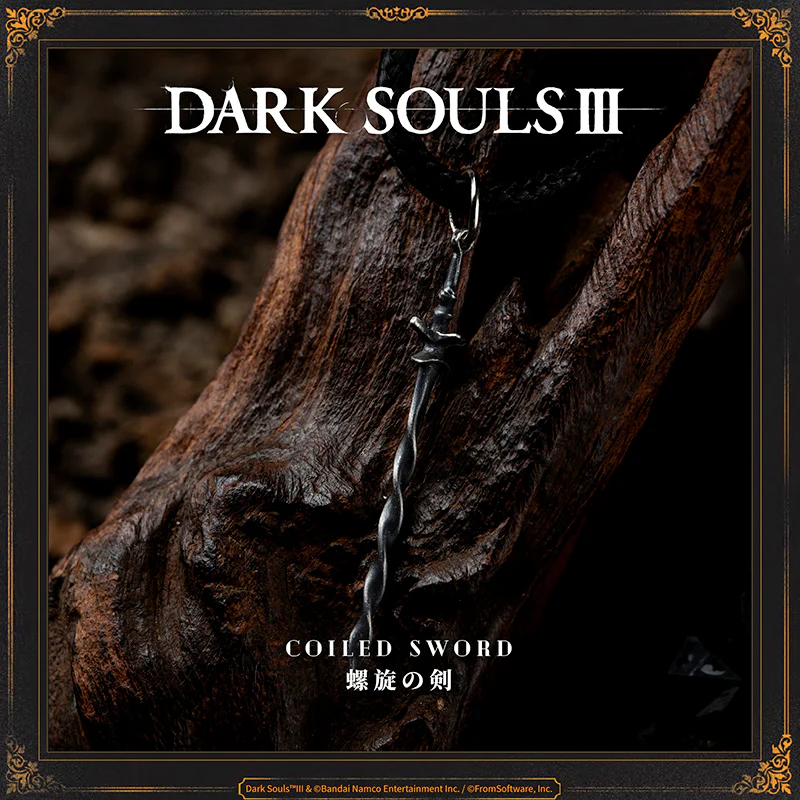 Starforged DARK SOULS III Coiled Sword Pendant Soul of Cinder Game Merchandise Officially Authorized - Image 2