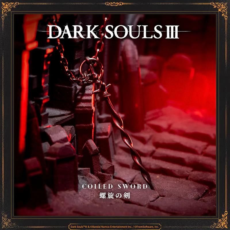 Starforged DARK SOULS III Coiled Sword Pendant Soul of Cinder Game Merchandise Officially Authorized - Image 5