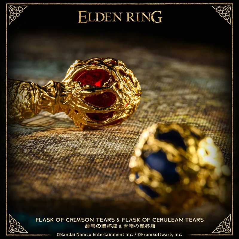Starforged Flask of Crimson Tears ELDEN RING Men's Necklace Pendant Game Props Boyfriend Gift - Image 11