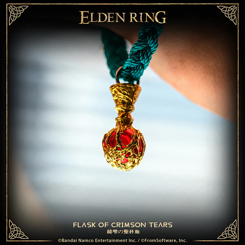 Starforged Flask of Crimson Tears ELDEN RING Men's Necklace Pendant Game Props Boyfriend Gift - Image 4