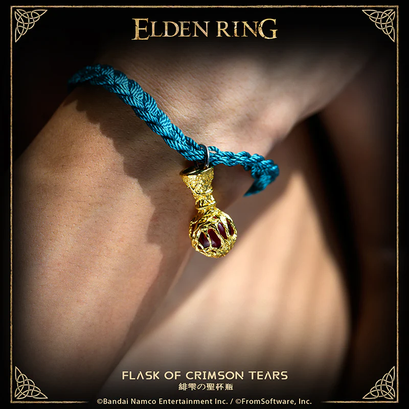 Starforged Flask of Crimson Tears ELDEN RING Men's Necklace Pendant Game Props Boyfriend Gift - Image 5