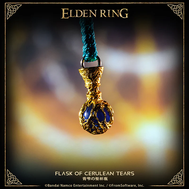 Starforged Flask of Crimson Tears ELDEN RING Men's Necklace Pendant Game Props Boyfriend Gift - Image 7