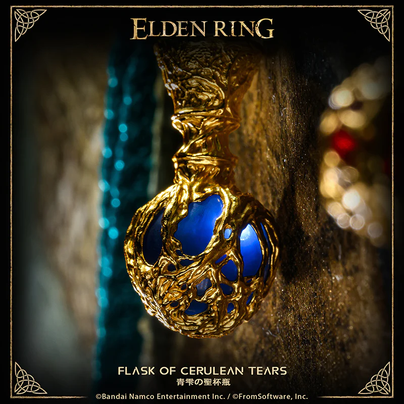 Starforged Flask of Crimson Tears ELDEN RING Men's Necklace Pendant Game Props Boyfriend Gift - Image 8