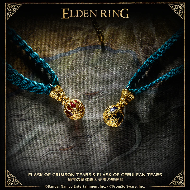 Starforged Flask of Crimson Tears ELDEN RING Men's Necklace Pendant Game Props Boyfriend Gift - Image 9