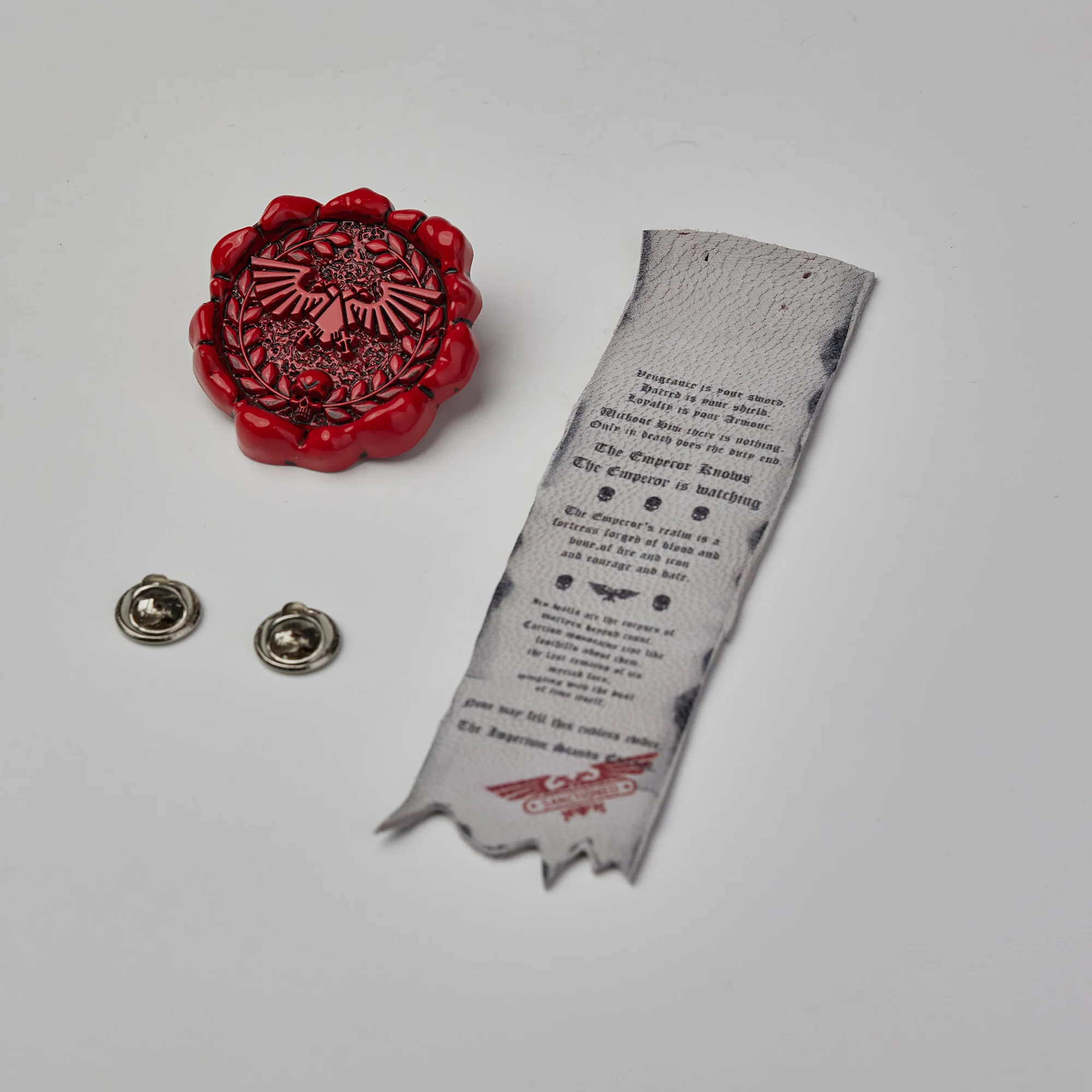 Warhammer 40K Emperor Imperial Aquila Purity Seals Brooch Starforged - Image 6