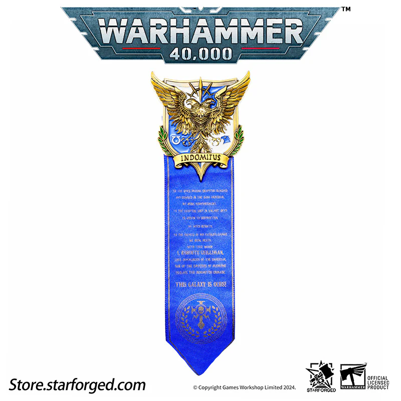 Starforged Brooch Roboute Guilliman Indomitus Crusade Campaign Badge Pin Badge Warhammer 40000 - Image 6
