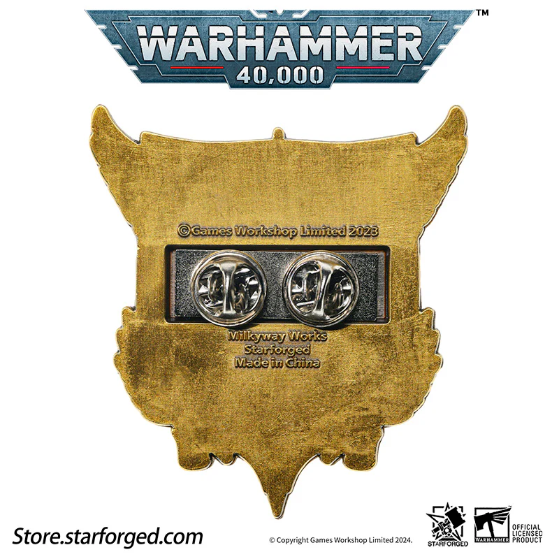 Starforged Brooch Roboute Guilliman Indomitus Crusade Campaign Badge Pin Badge Warhammer 40000 - Image 8