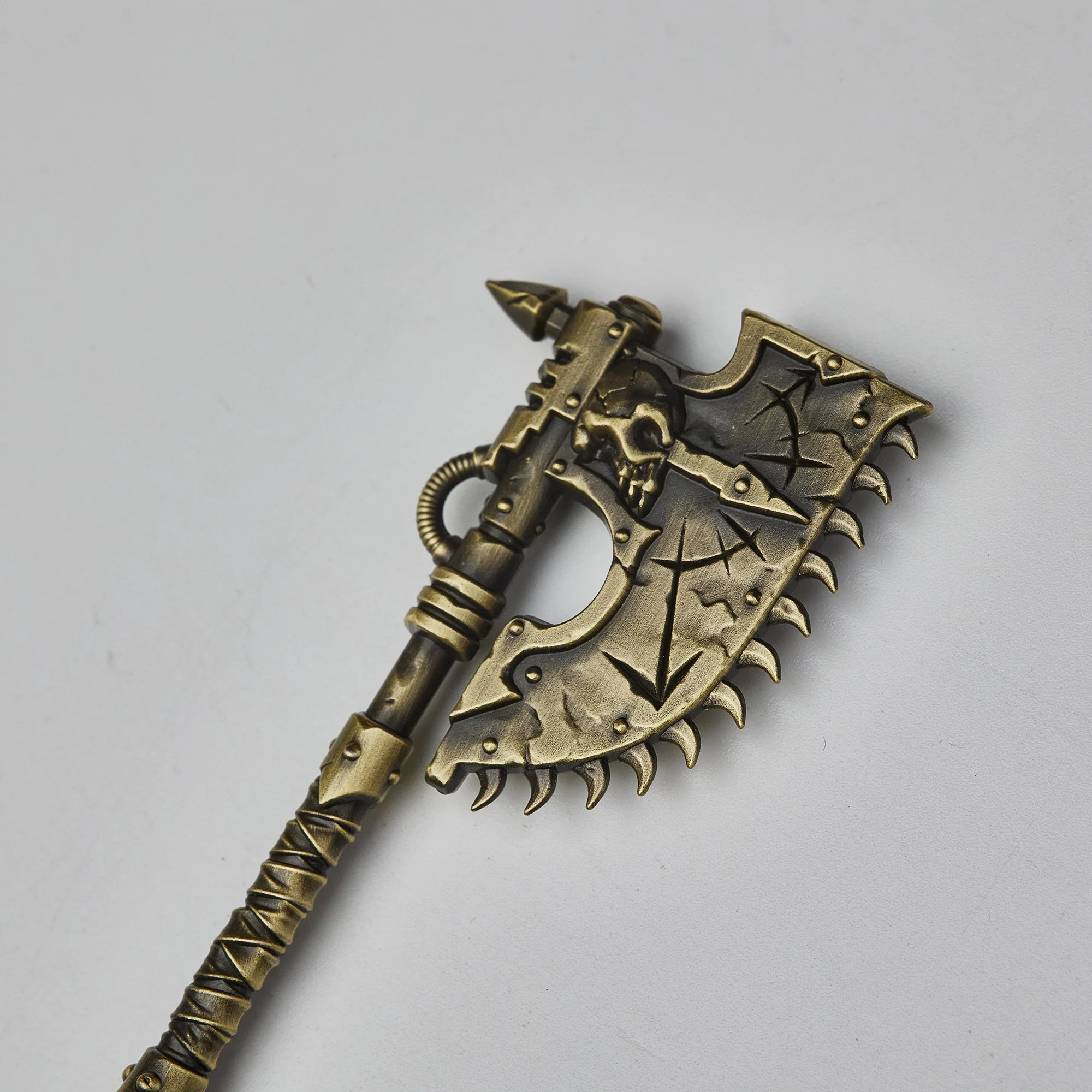 Warhammer Chaos Space Marine Chainaxe Keychain Starforged - Image 4