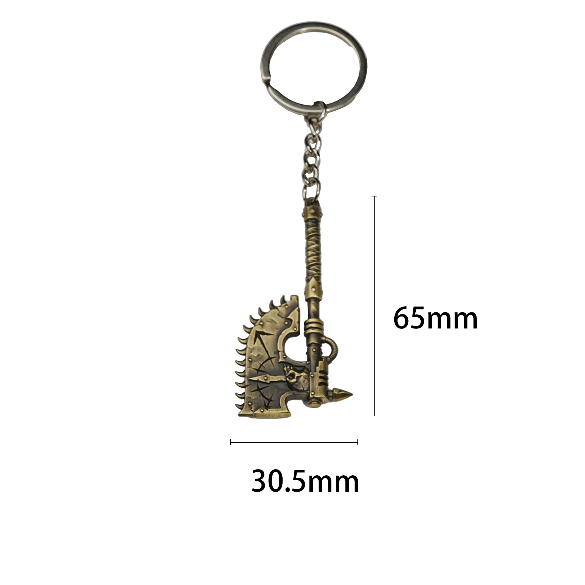 Warhammer Chaos Space Marine Chainaxe Keychain Starforged - Image 7
