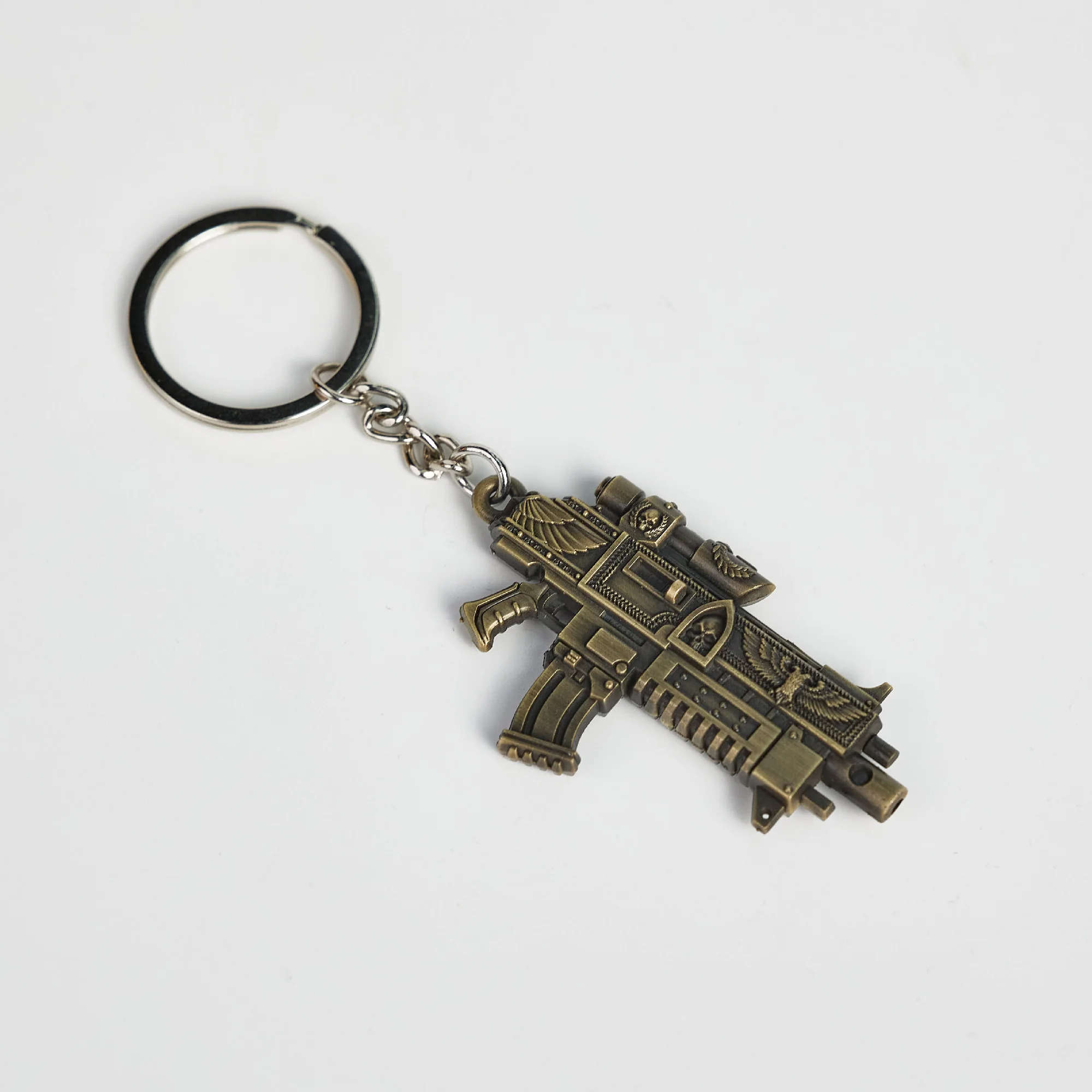 Warhammer Space Marine Weapon Master crafted Bolt Rifle Keychain Starforged - Image 3