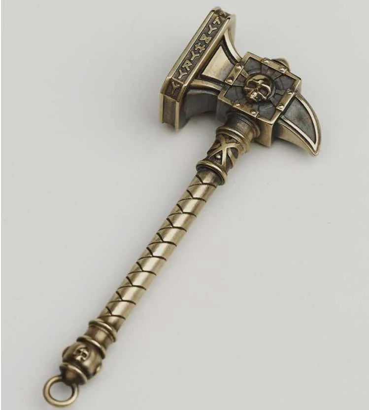 Total War Warhammer III Ghal Maraz Keychain Age of Sigmar Starforged Keychain - Image 5