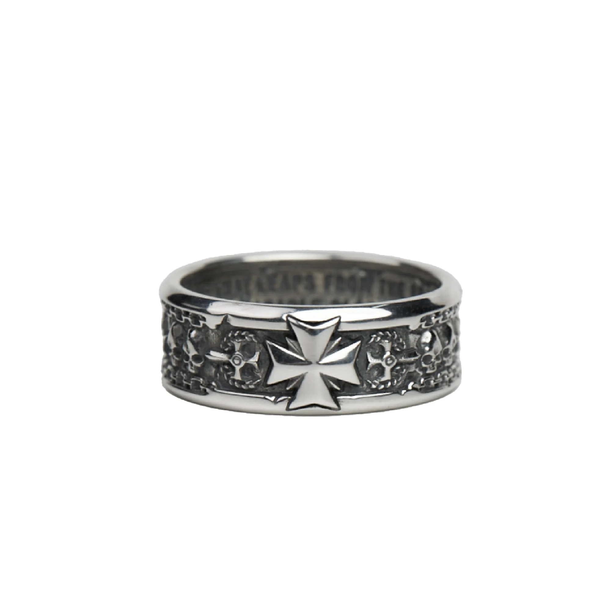 Black Templar Warhammer Ring of Crusader Vows Silver Empire Champion Ring Starforged - Image 6