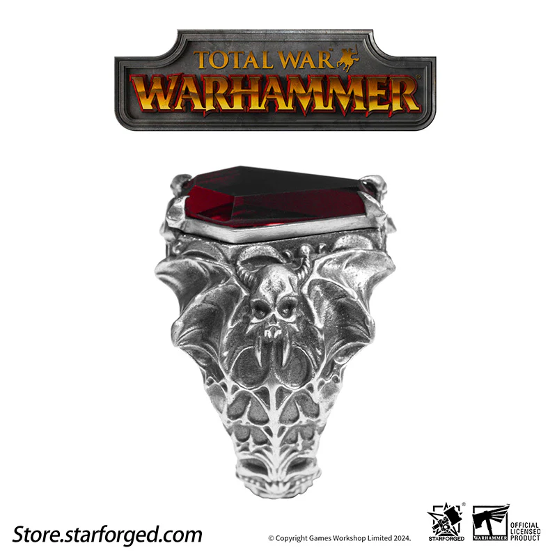 Rings of Immortal Oath Total War Warhammer III Isabella & Vlad Couple's Ring Starforged - Image 9