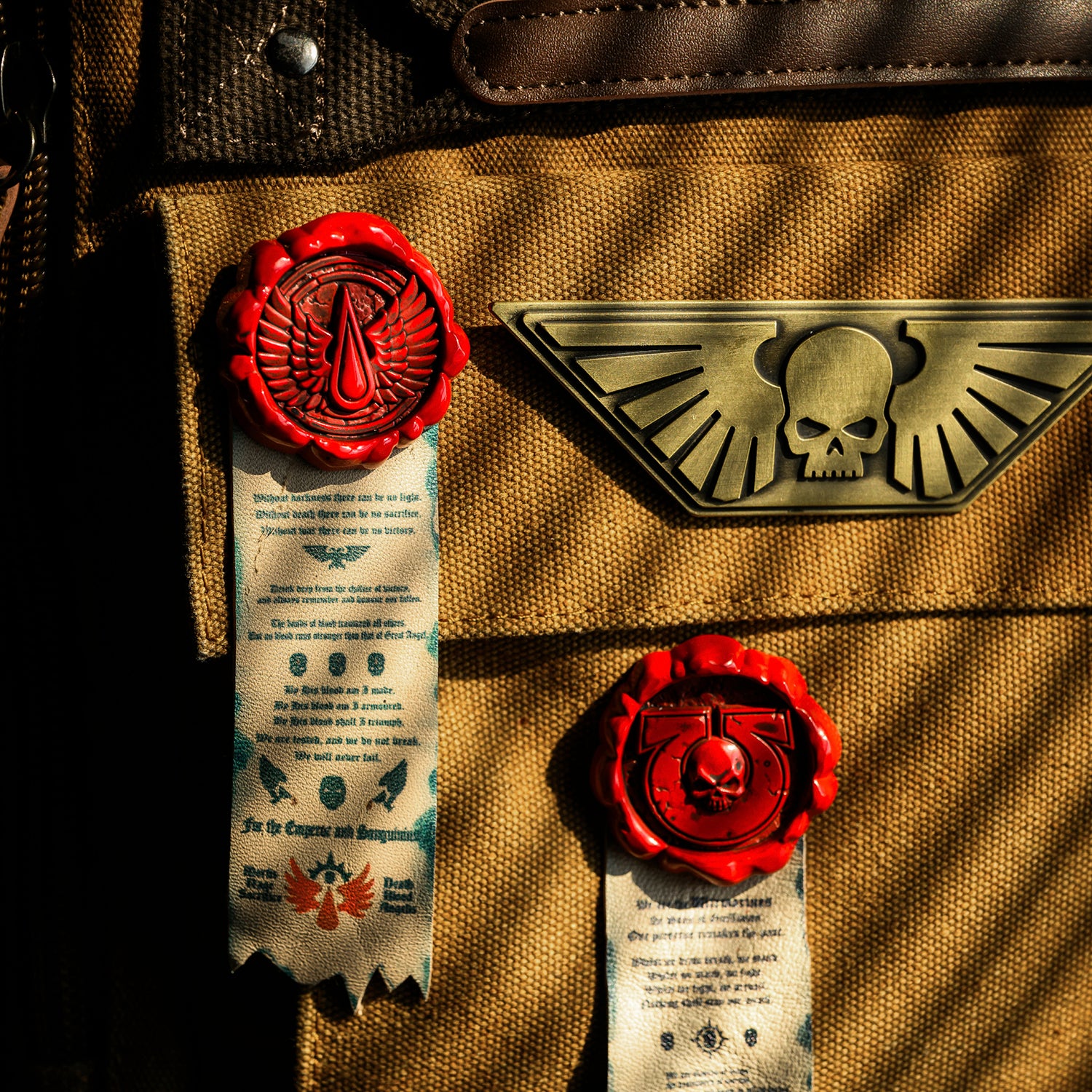 Warhammer 40K Blood Angels Purity Seals Sanguinius Blood Emblem Starforged - Image 5
