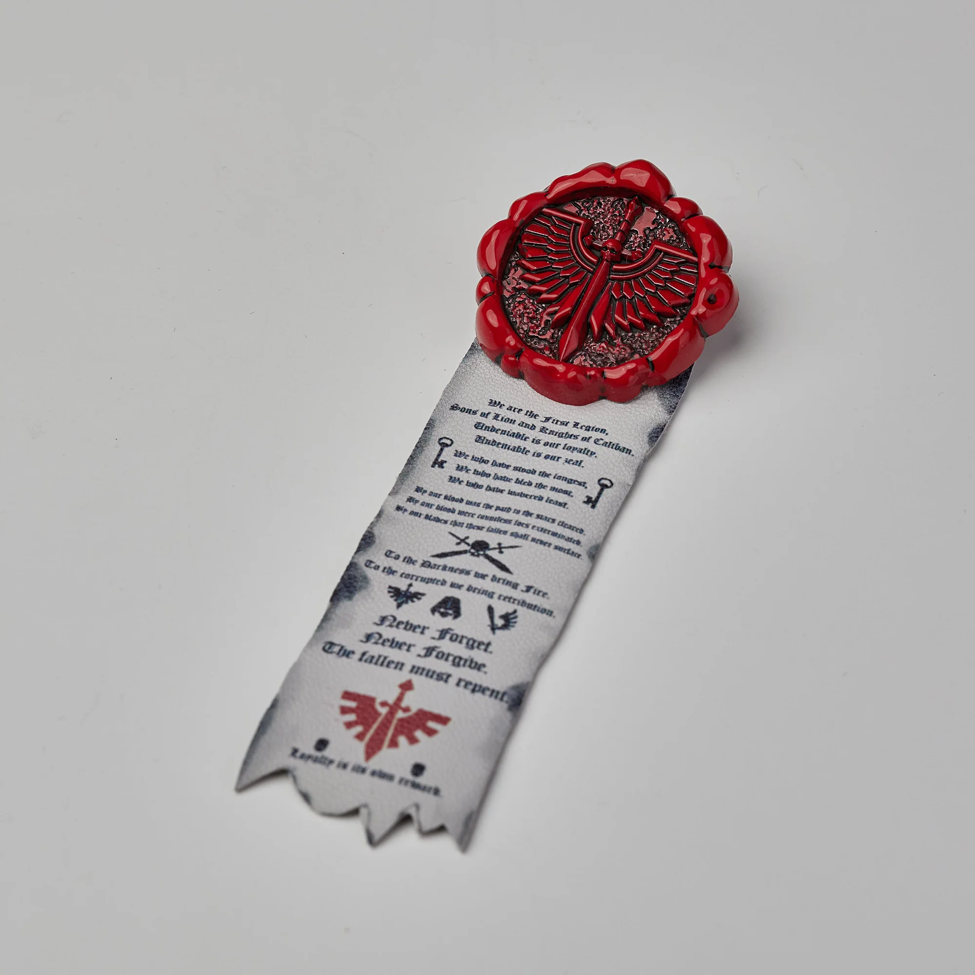 Warhammer 40K Dark Angels Purity Seals Lion El'Jonson Legion Commemorative Badge Starforged - Image 3
