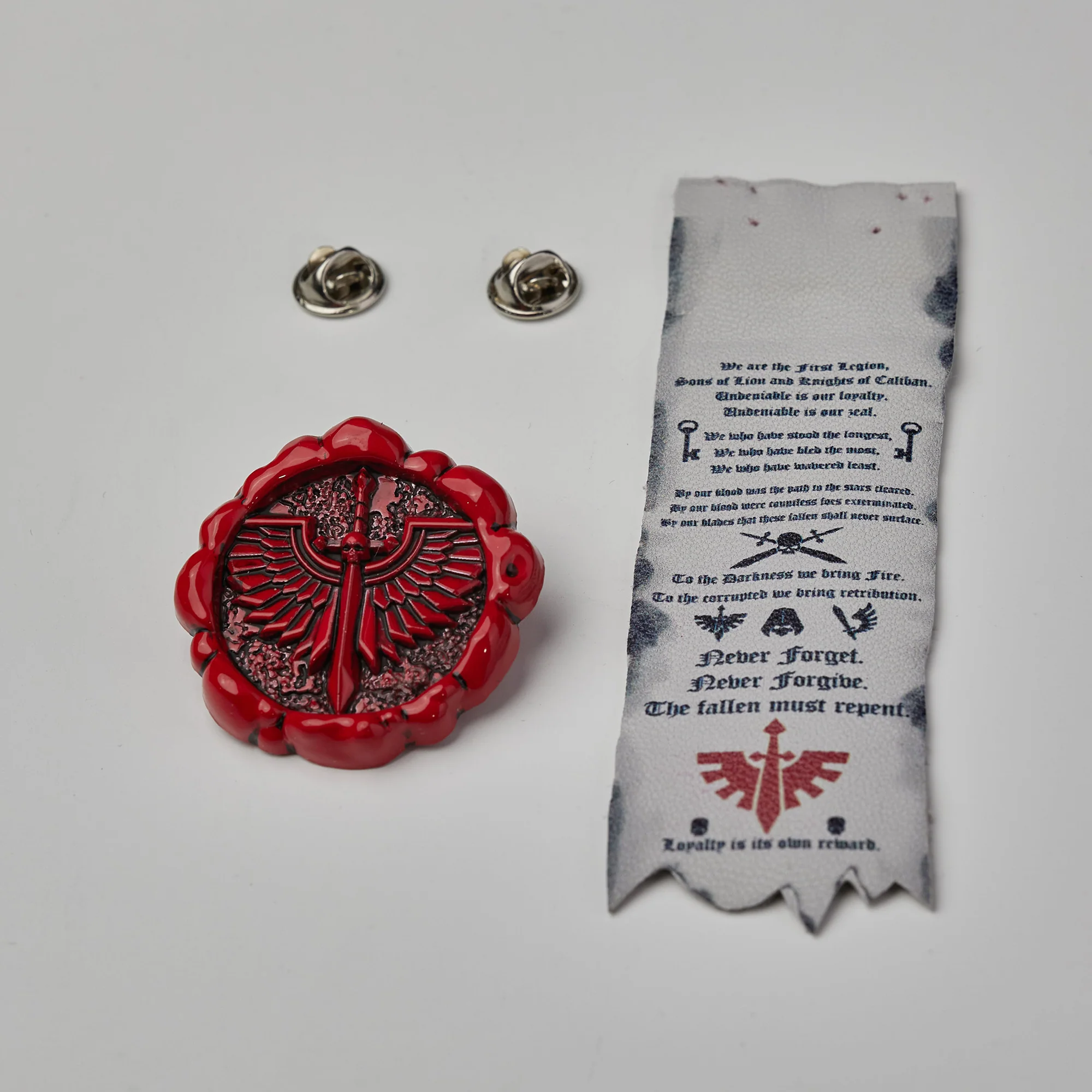 Warhammer 40K Dark Angels Purity Seals Lion El'Jonson Legion Commemorative Badge Starforged - Image 6