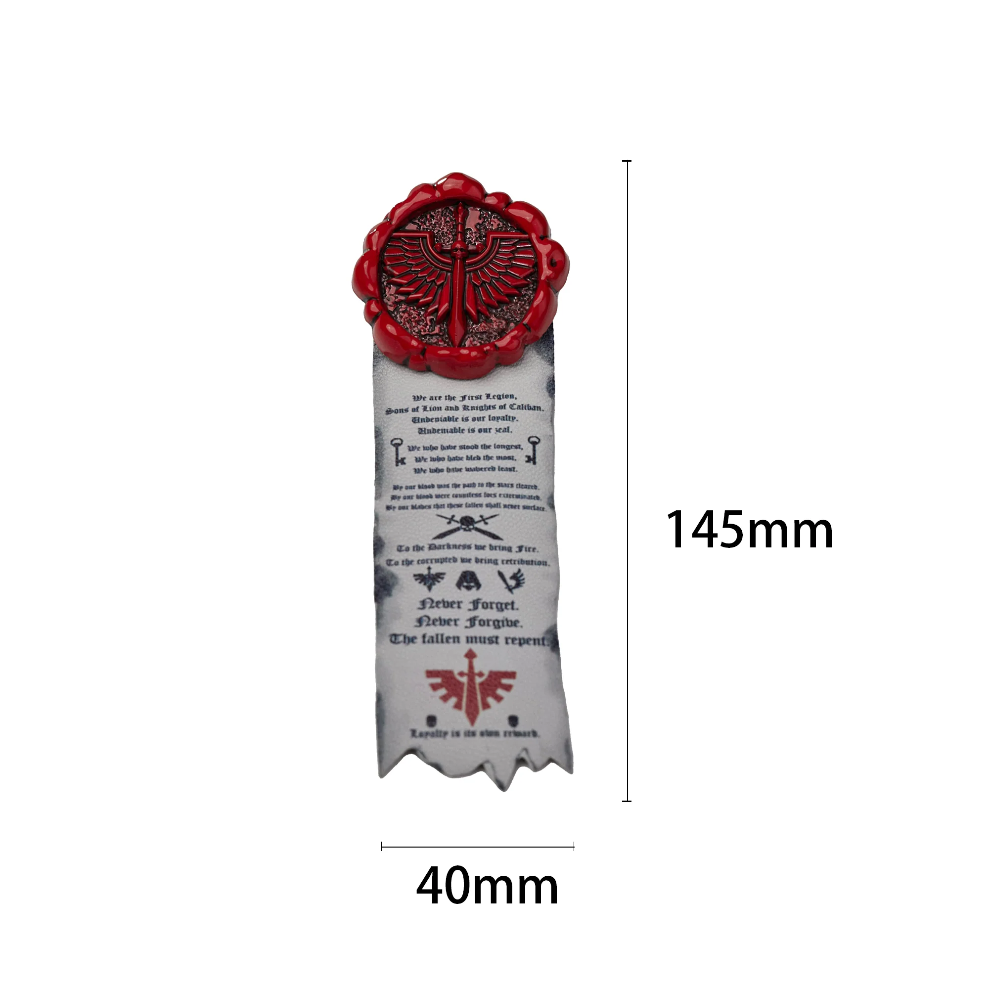 Warhammer 40K Dark Angels Purity Seals Lion El'Jonson Legion Commemorative Badge Starforged - Image 7