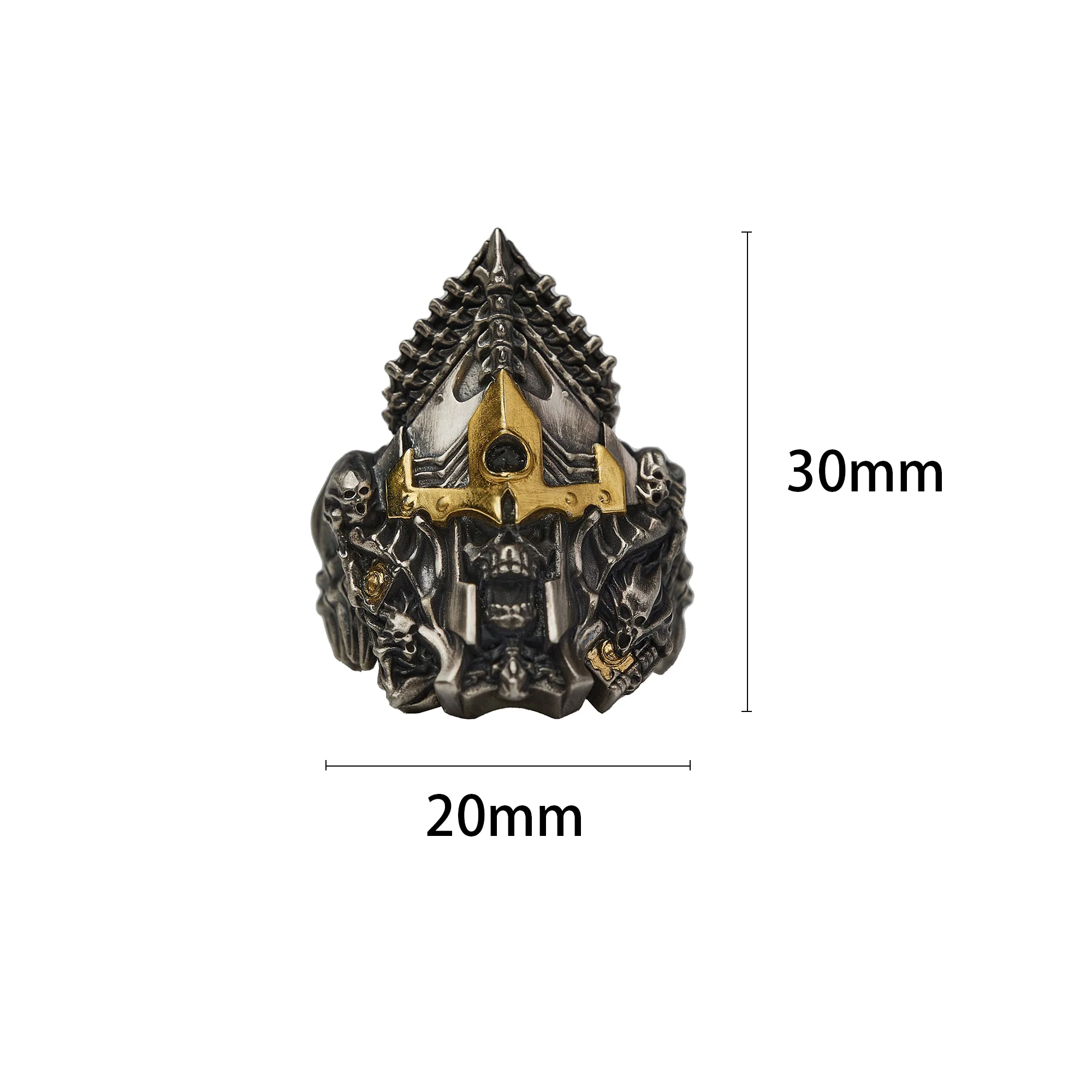 Warhammer Age of Sigmar Supreme Sigil of the Undead Gold Ring Nagash by Starforged - Image 7