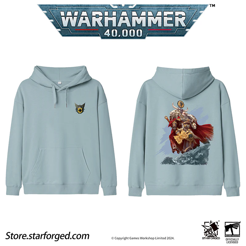 Starforged Warhammer 40K Honor Guard Series Themed Hoodie Space Marines 2 Men's Sweatshirts Other - Image 13