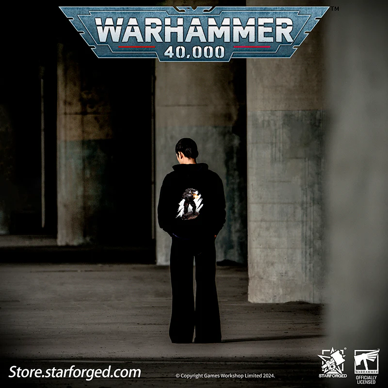 Starforged Warhammer 40K Honor Guard Series Themed Hoodie Space Marines 2 Men's Sweatshirts Other - Image 4