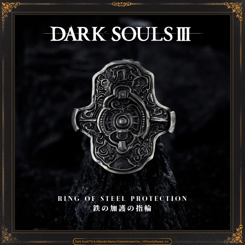 Starforged DARK SOULS III Ring of Steel Protection Game Merchandise Officially Authorized