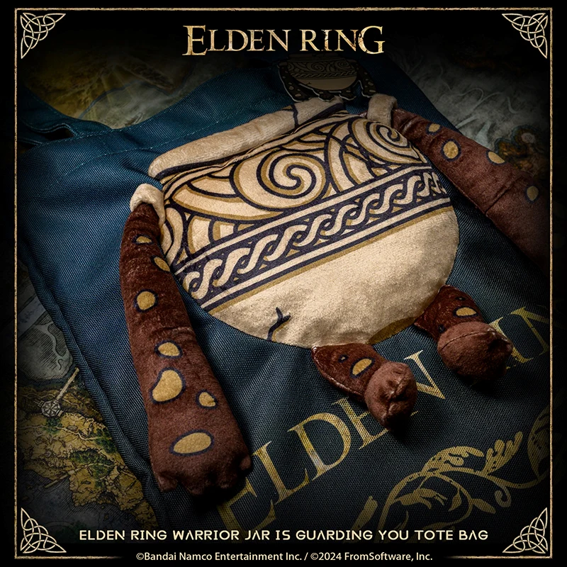 Starforged ELDEN RING Alexander Warrior Jar Shoulder Bag Flocked Cotton Shopping Bags Other - Image 11