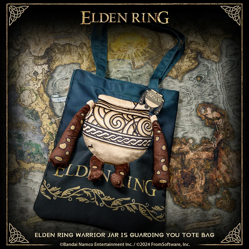 Starforged ELDEN RING Alexander Warrior Jar Shoulder Bag Flocked Cotton Shopping Bags Other - Image 3