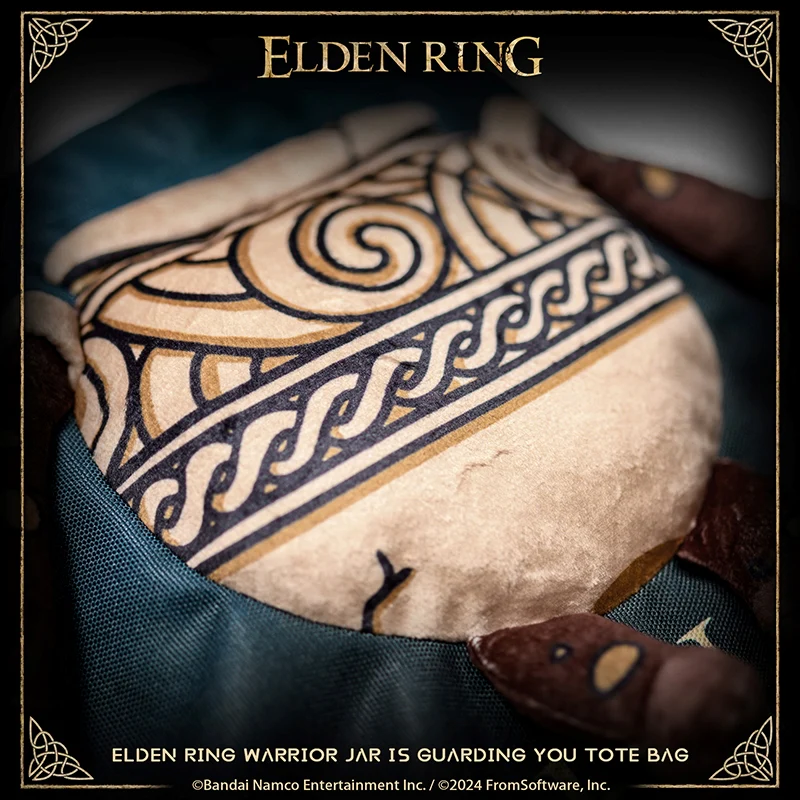 Starforged ELDEN RING Alexander Warrior Jar Shoulder Bag Flocked Cotton Shopping Bags Other - Image 4