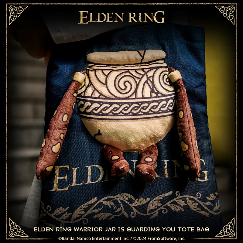 Starforged ELDEN RING Alexander Warrior Jar Shoulder Bag Flocked Cotton Shopping Bags Other - Image 5