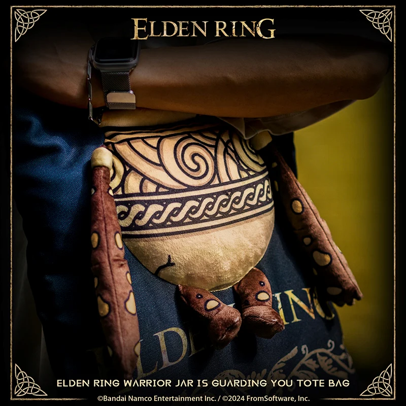 Starforged ELDEN RING Alexander Warrior Jar Shoulder Bag Flocked Cotton Shopping Bags Other - Image 6
