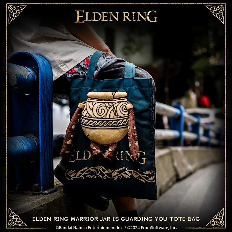 Starforged ELDEN RING Alexander Warrior Jar Shoulder Bag Flocked Cotton Shopping Bags Other - Image 7