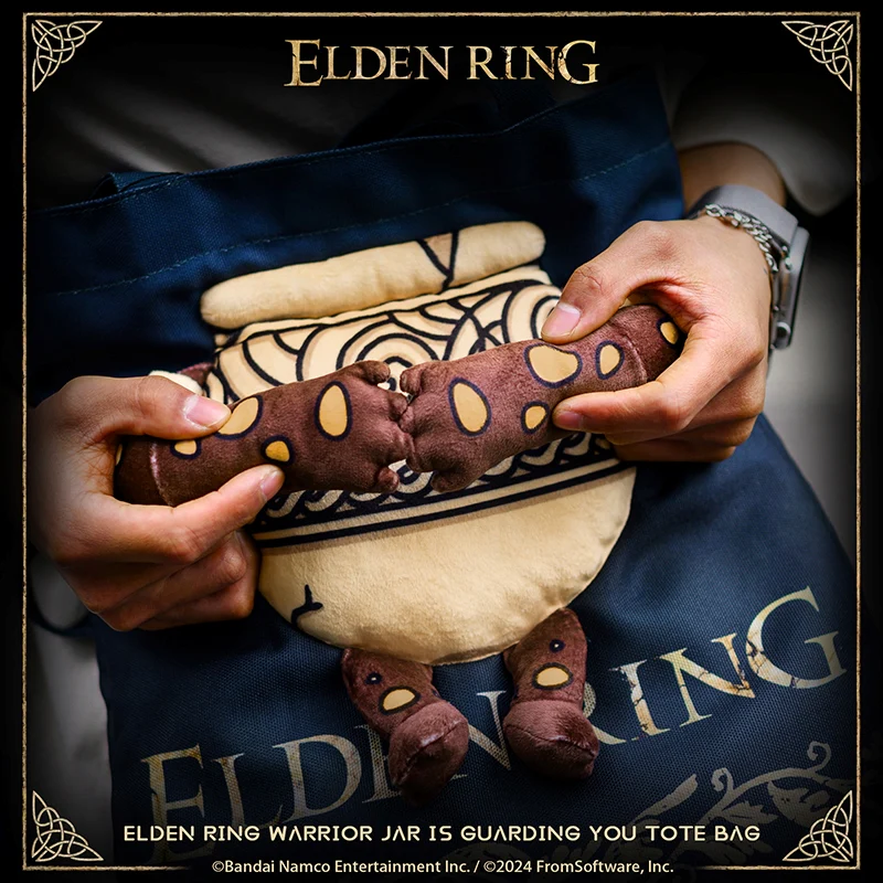 Starforged ELDEN RING Alexander Warrior Jar Shoulder Bag Flocked Cotton Shopping Bags Other - Image 9
