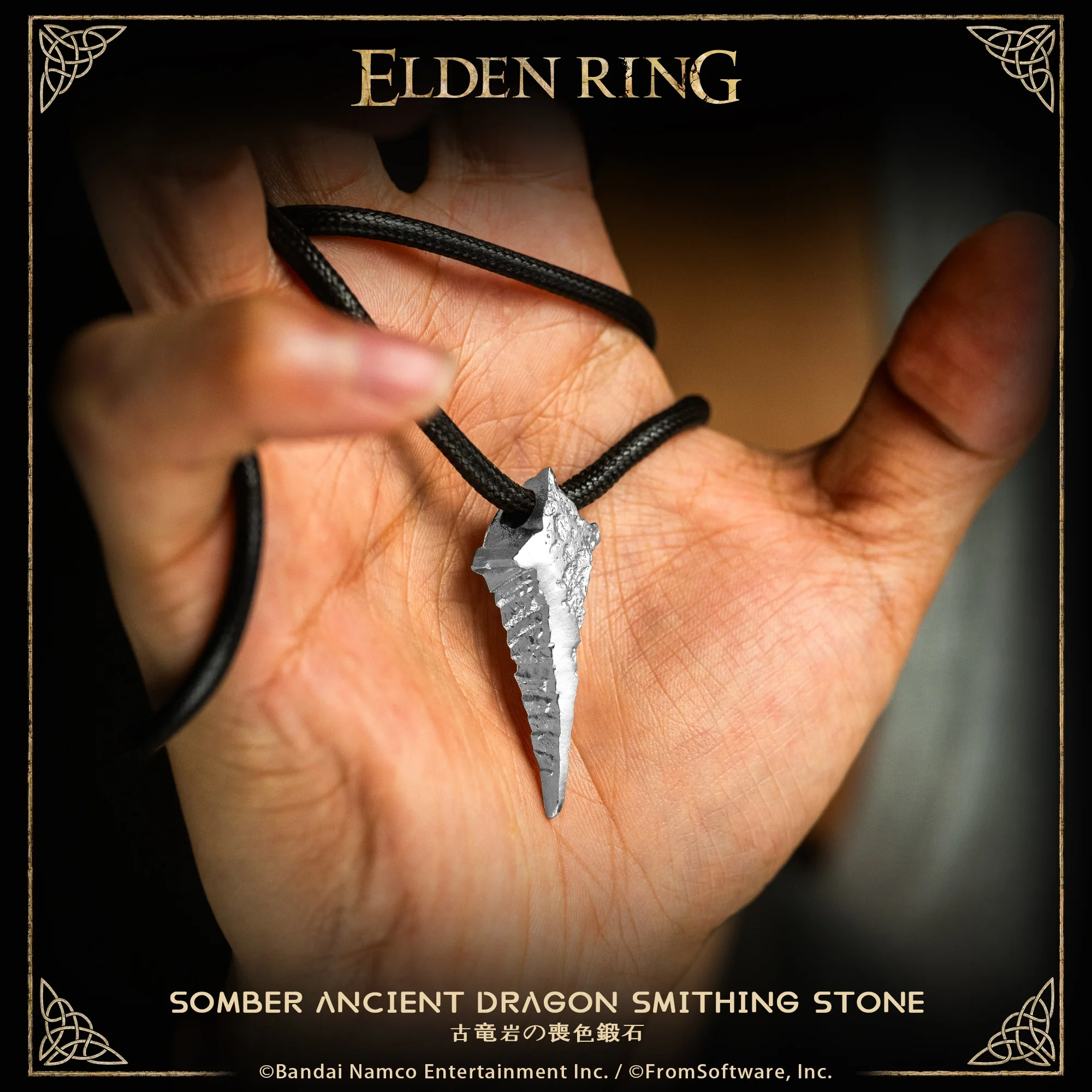 Starforged ELDEN RING Ancient Dragon Smithing Stone Somber Ancient Dragon Smithing Stone Necklace Pendant Accessories Game Merchandise Officially Authorized - Image 10