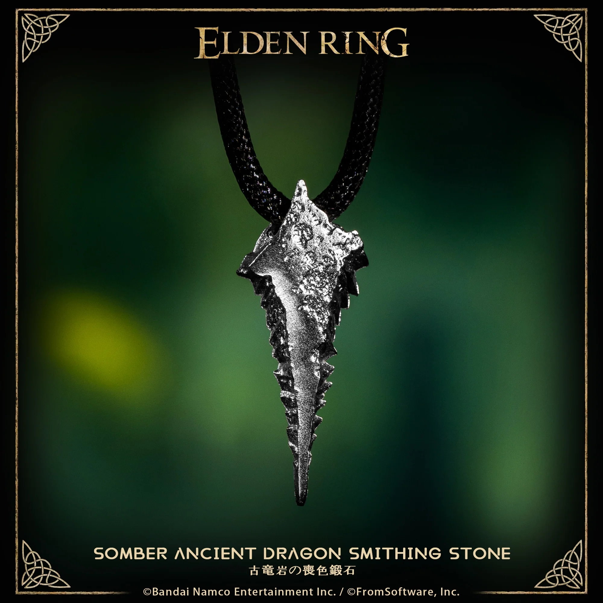 Starforged ELDEN RING Ancient Dragon Smithing Stone Somber Ancient Dragon Smithing Stone Necklace Pendant Accessories Game Merchandise Officially Authorized - Image 7