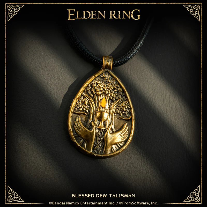 Starforged ELDEN RING Blessed Dew Talisman & Blessed Blue Dew Talisman Accessories Game Merchandise Officially Authorized - Image 10