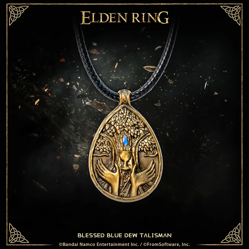 Starforged ELDEN RING Blessed Dew Talisman & Blessed Blue Dew Talisman Accessories Game Merchandise Officially Authorized - Image 11