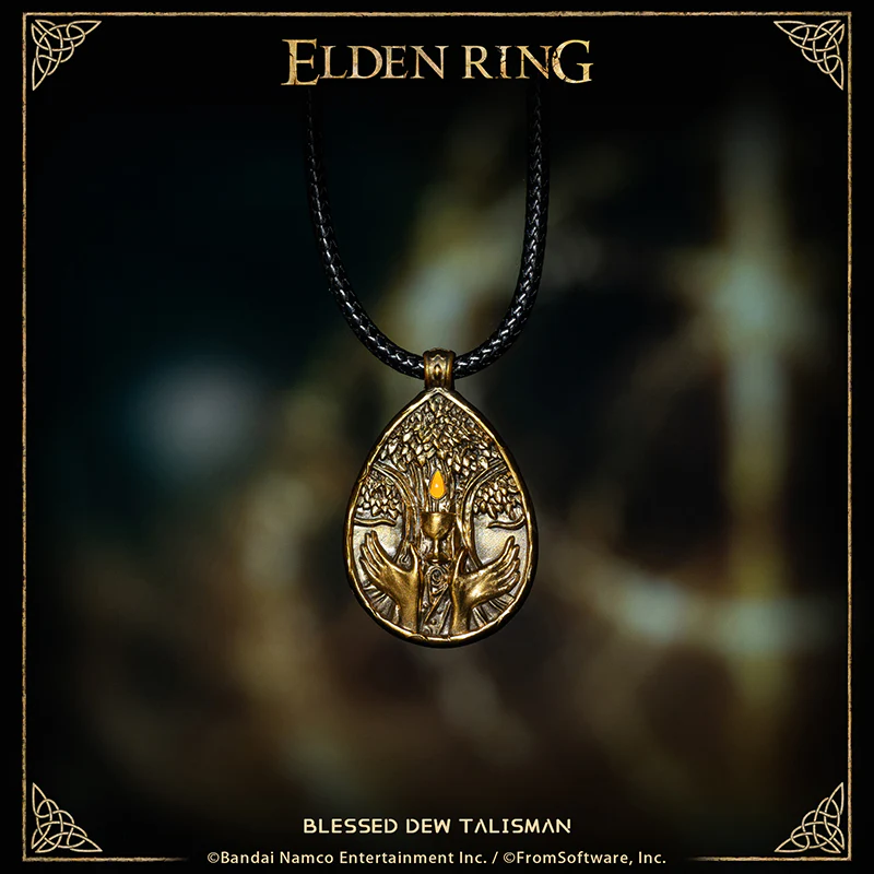 Starforged ELDEN RING Blessed Dew Talisman & Blessed Blue Dew Talisman Accessories Game Merchandise Officially Authorized - Image 12