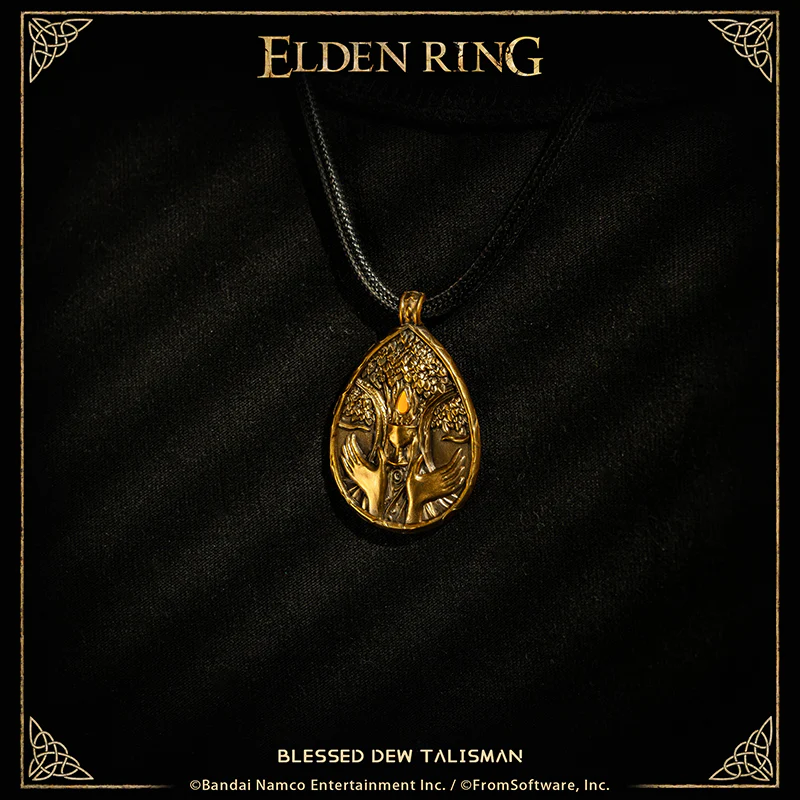 Starforged ELDEN RING Blessed Dew Talisman & Blessed Blue Dew Talisman Accessories Game Merchandise Officially Authorized - Image 14