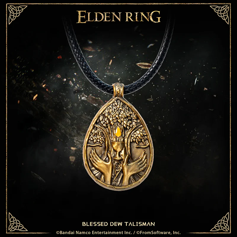 Starforged ELDEN RING Blessed Dew Talisman & Blessed Blue Dew Talisman Accessories Game Merchandise Officially Authorized - Image 8