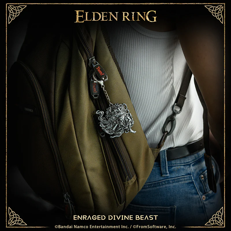 Starforged ELDEN RING Merchandise Enraged Divine Beast Amulet Pendant Officially Authorized - Image 8