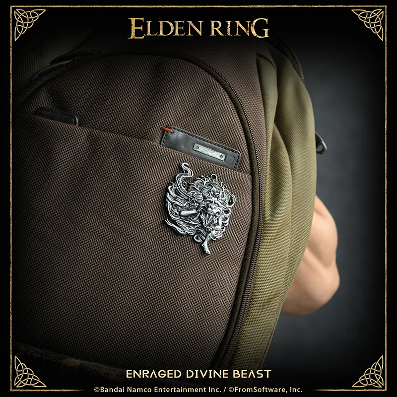 Starforged ELDEN RING Merchandise Enraged Divine Beast Amulet Pendant Officially Authorized - Image 9