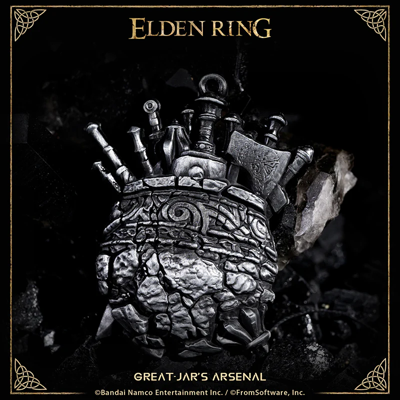 Starforged ELDEN RING Merchandise Great-Jar's Arsenal Amulet Pendant Officially Authorized - Image 4