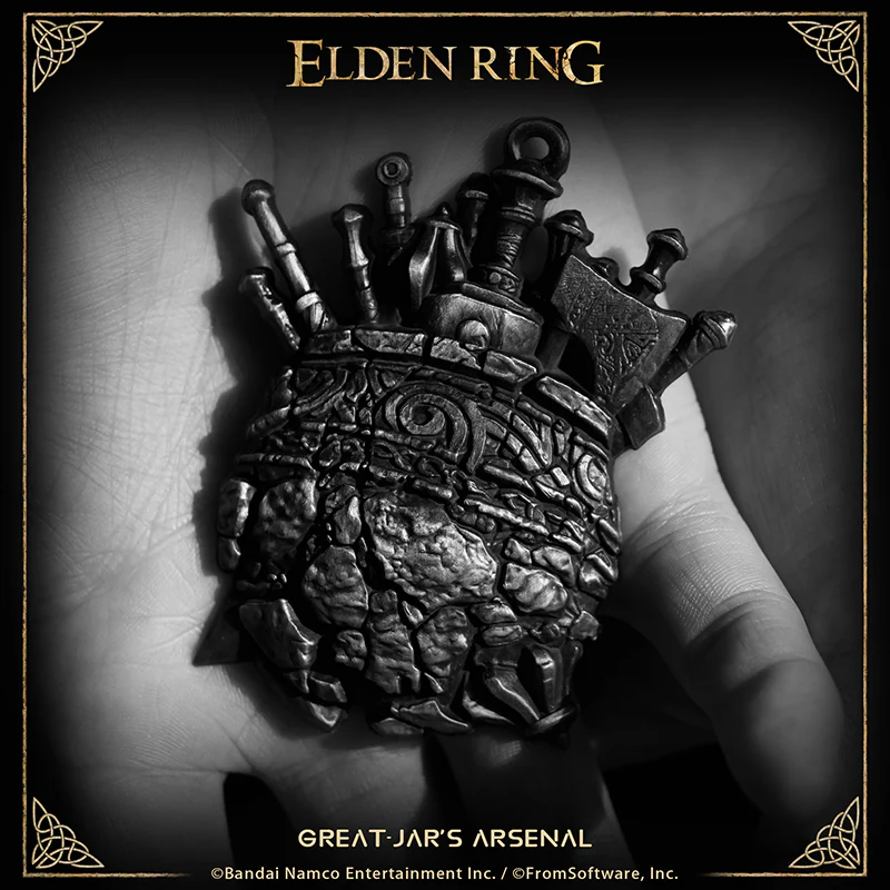 Starforged ELDEN RING Merchandise Great-Jar's Arsenal Amulet Pendant Officially Authorized - Image 5