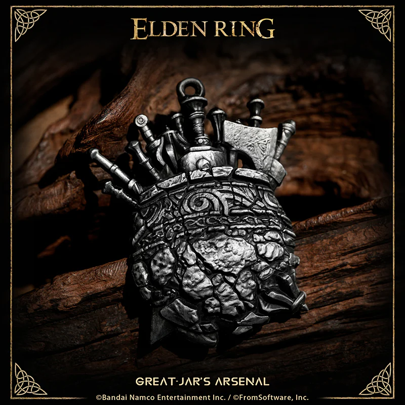 Starforged ELDEN RING Merchandise Great-Jar's Arsenal Amulet Pendant Officially Authorized - Image 8
