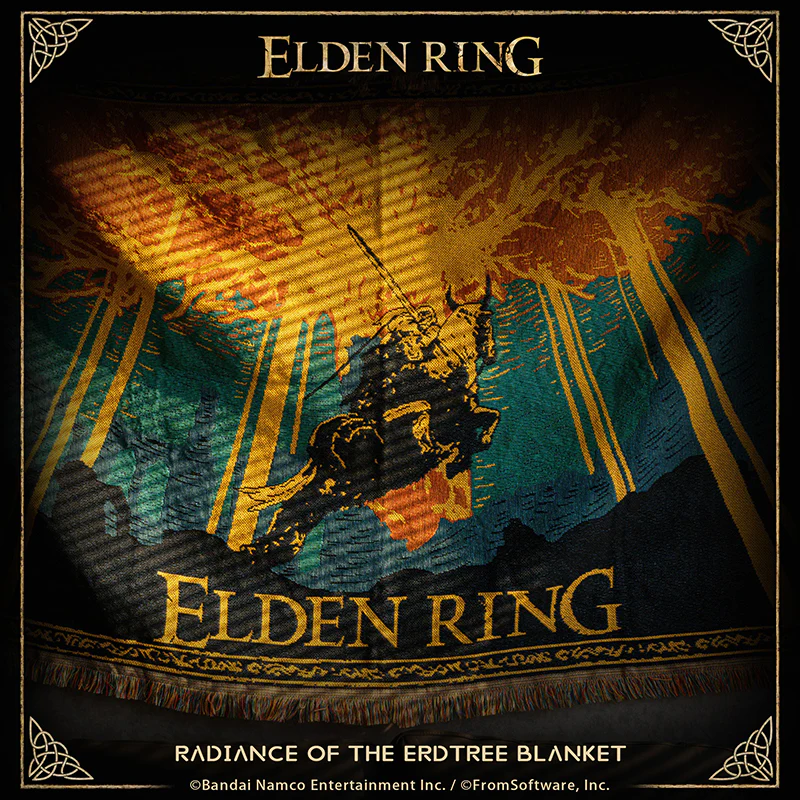 Starforged ELDEN RING Merchandise Tapestry Golden Tree’s Radiance Game Merchandise Officially Authorized - Image 14