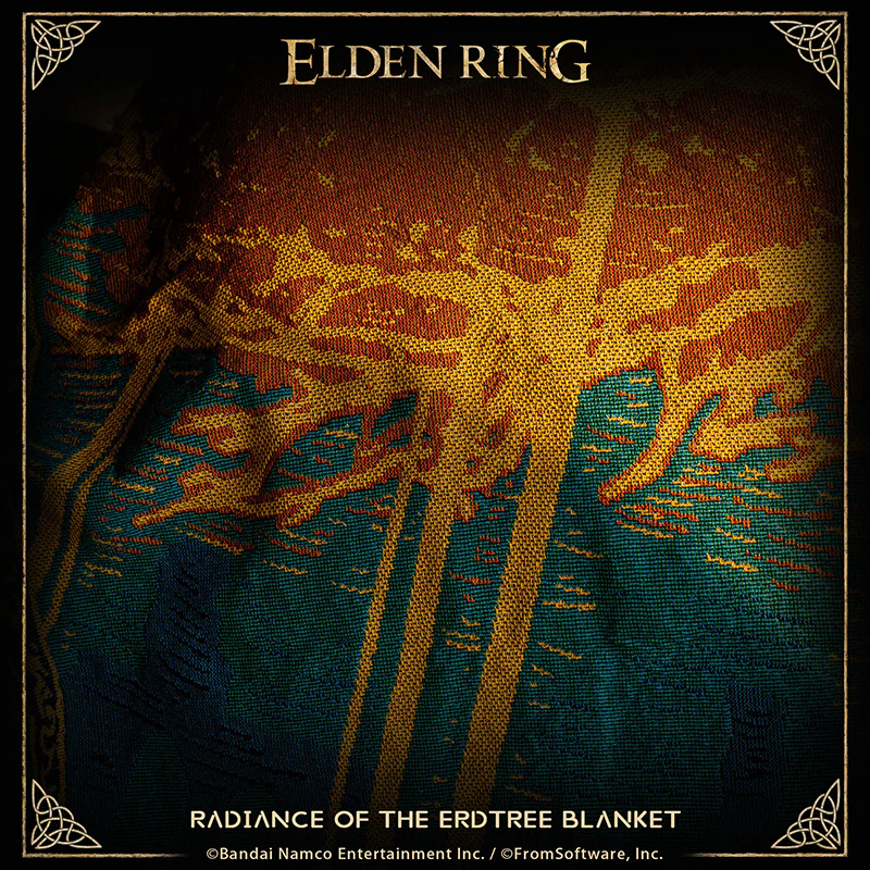 Starforged ELDEN RING Merchandise Tapestry Golden Tree’s Radiance Game Merchandise Officially Authorized - Image 15