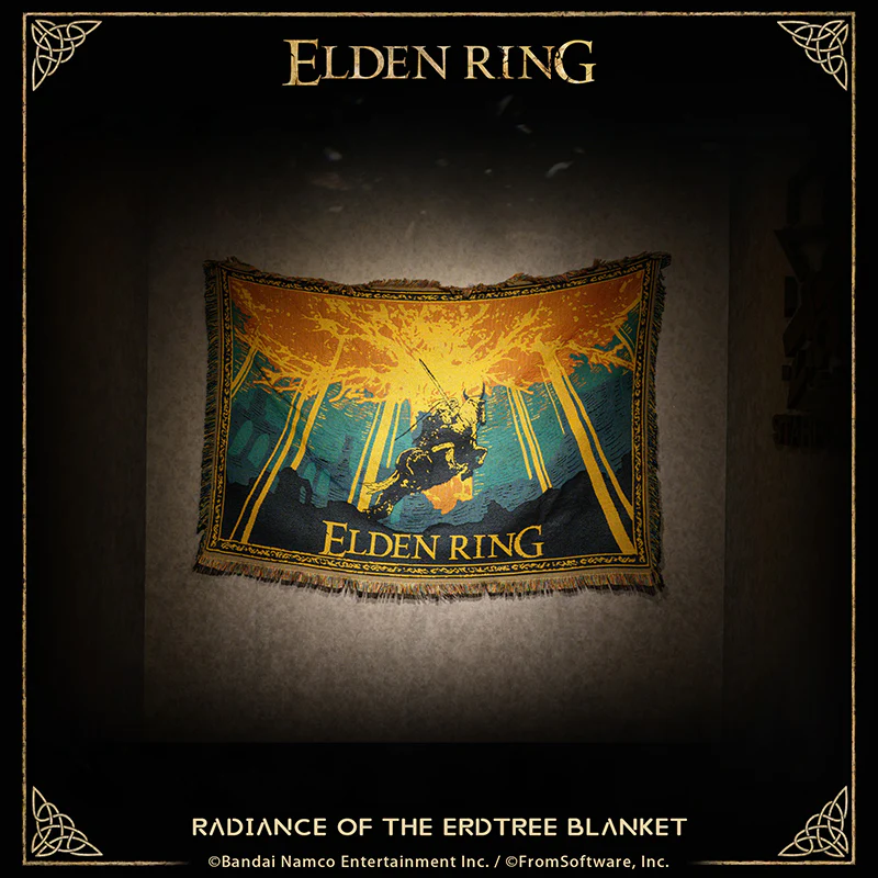 Starforged ELDEN RING Merchandise Tapestry Golden Tree’s Radiance Game Merchandise Officially Authorized - Image 6