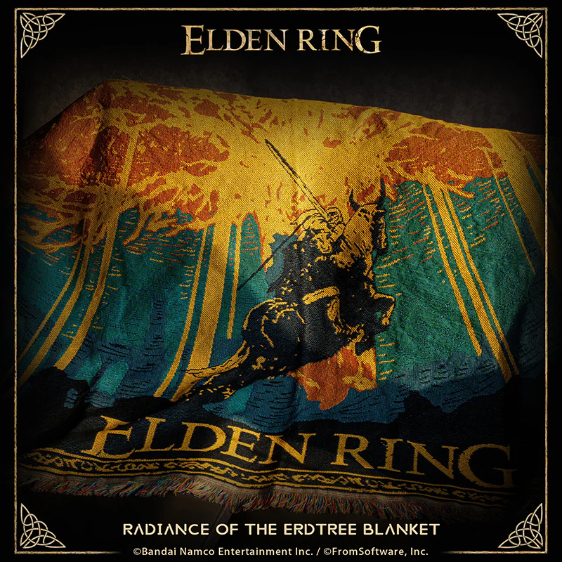 Starforged ELDEN RING Merchandise Tapestry Golden Tree’s Radiance Game Merchandise Officially Authorized - Image 7