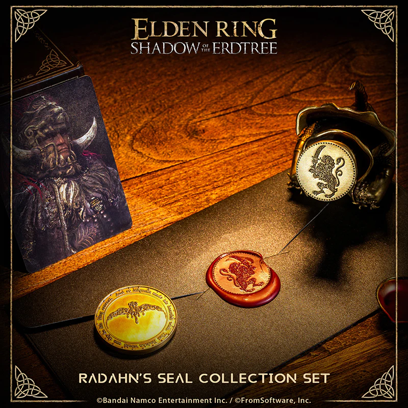 Starforged ELDEN RING Radahn Sealing Wax Statue Commemorative Coins Game Merchandise Officially Authorized - Image 10